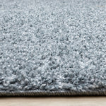 Brio 5'3" x 7'7" Shag Area Rug - Blue