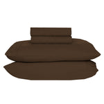 Nilus Twin Sheet Set - Brown