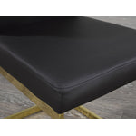 Cierra Dining Chair - Black, Gold