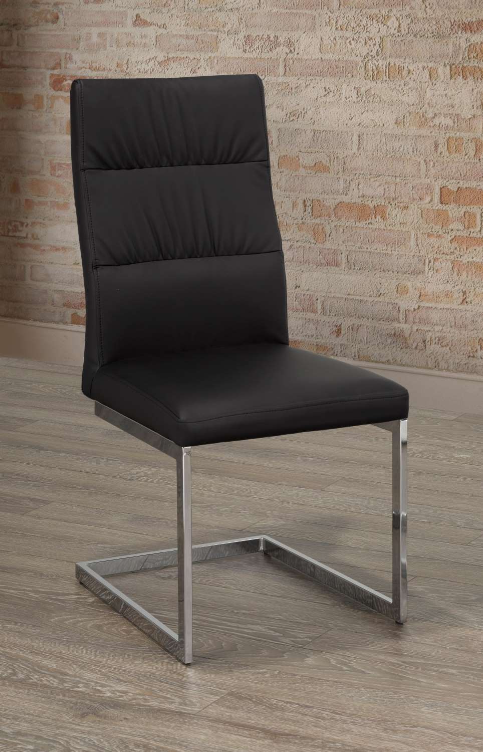 Cierra Dining Chair - Black, Silver