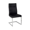 Cierra Dining Chair - Black, Silver