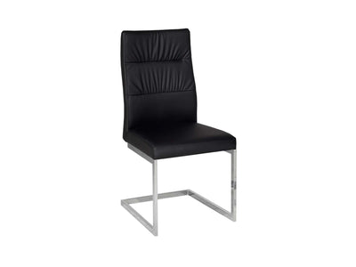 Cierra Dining Chair - Black, Silver
