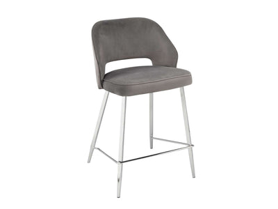 Madagascar Counter Height Stool - Grey