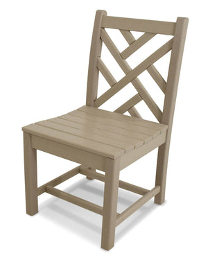 POLYWOOD® Chippendale Dining Side Chair - Sand