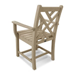 POLYWOOD® Chippendale Dining Arm Chair - Sand