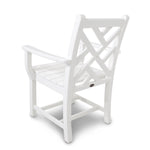POLYWOOD® Chippendale Dining Arm Chair - White