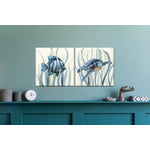 Under Sea Kelp Canvas Wall Art - Set Of 2 - 16 x 16