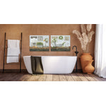 Well Stocked I Wall Art - Green/White - 20 X 16
