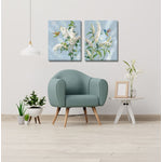 Start of Spring II Wall Art - Green/White - 16 X 20
