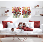 Red Bouquet I Wall Art - Multi-Colour - 16 X 20