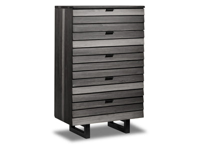 Urban 5 Drawer Chest - Graphite