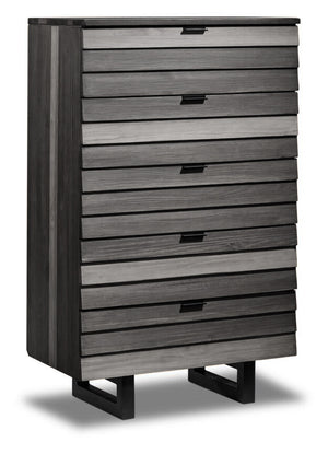 Urban 5 Drawer Chest - Graphite