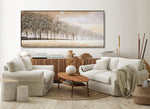 Before the Morning Wall Art - Light Brown - 72 X 33