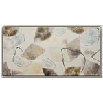Beach Glass Wall Art - Light Brown - 57 X 29