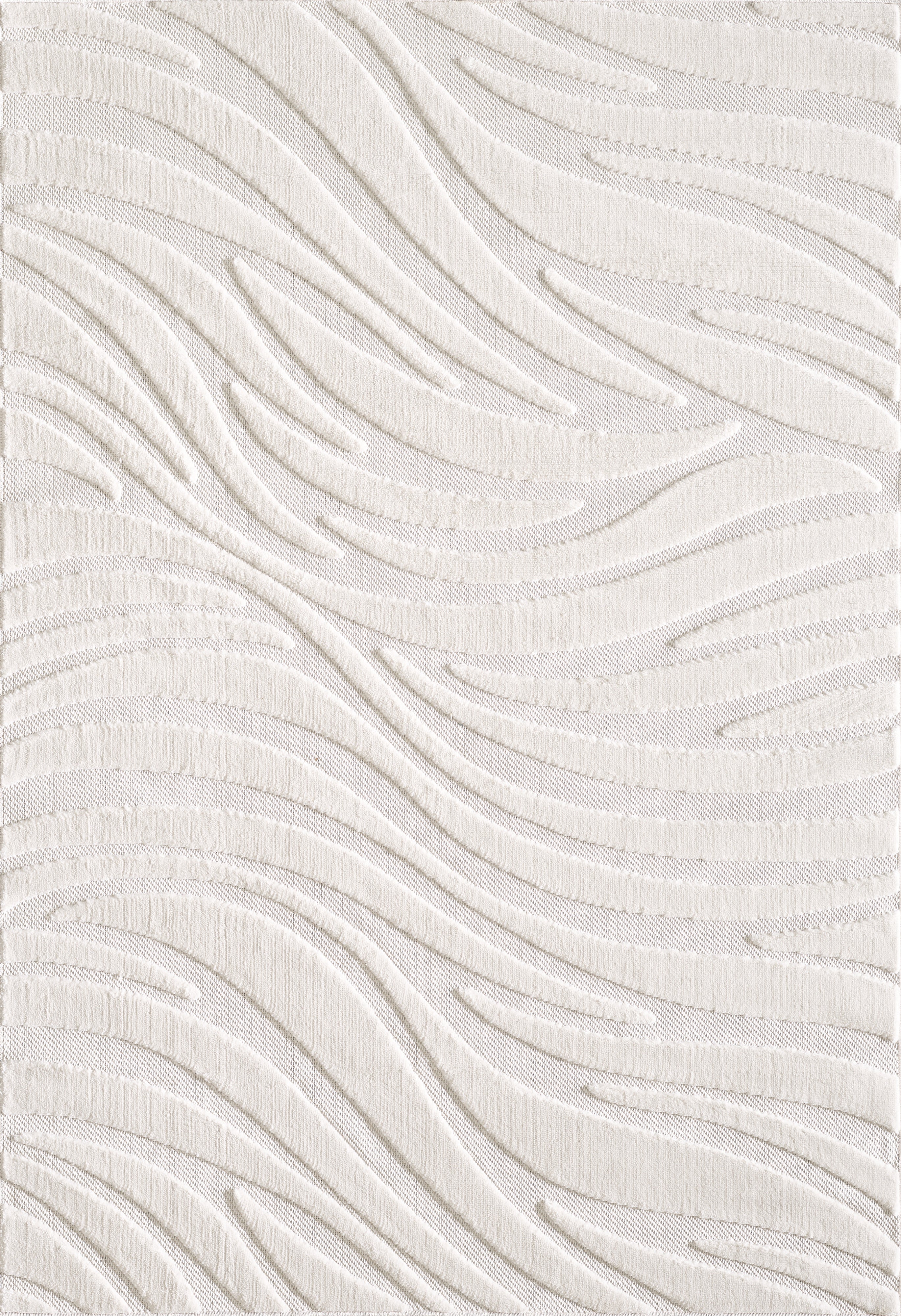 Merinos Cornelle 6'6" x 9'5" Area Rug - Cream