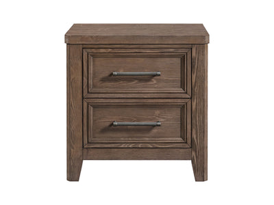 Carlson Night Table - Weathered Chestnut