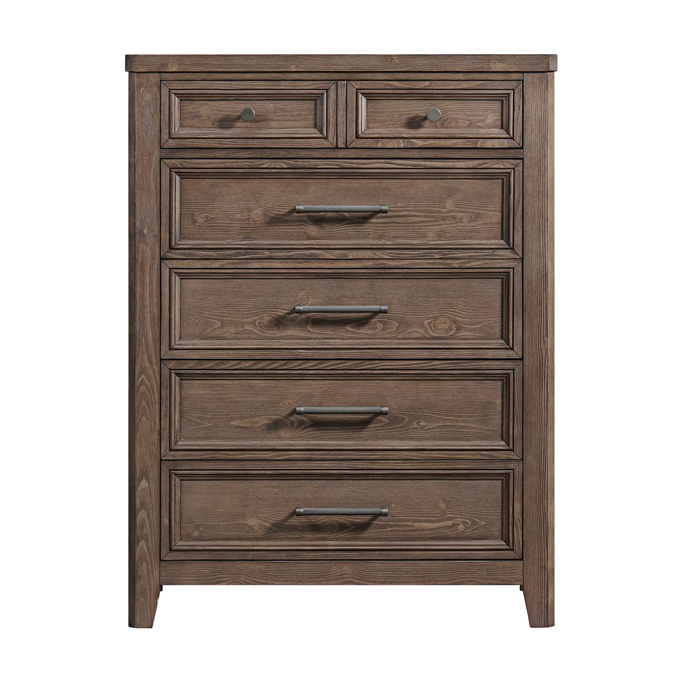 Carlson 6-Drawer Chest - Weathered Chestnut