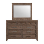 Carlson 9-Drawer Dresser - Weathered Chestnut
