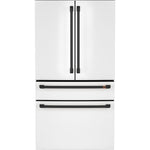 Café 36" 23.2 Cu. Ft. Matte White French-Door Refrigerator with Dual-Dispense AutoFill Pitcher – CJE23DP4WW2
