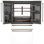 Café 36" 23.2 Cu. Ft. Matte White French-Door Refrigerator with Dual-Dispense AutoFill Pitcher – CJE23DP4WW2