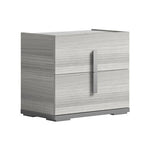 Carrara Night Table - Grey, White