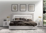 Carrara Night Table - Grey, White