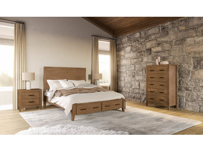 Palm Harbour 5-Piece Full Bedroom Package - Rustic Natural