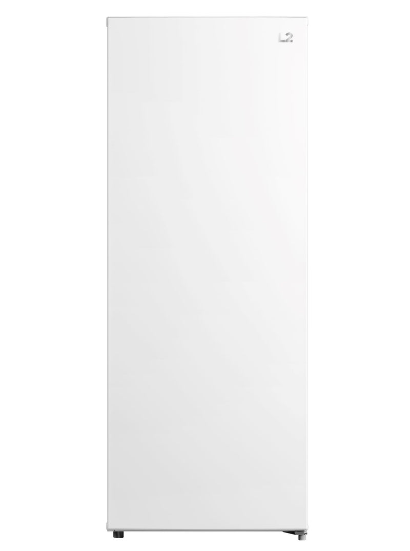L2 White Upright Freezer and Convertible Fridge ( 6.9 Cu. Ft