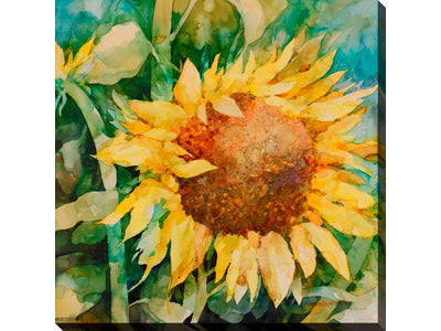 The Perfect Sunflower Canvas Wall Art - 30 X 30