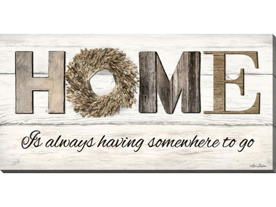 Having Somewhere to Go Wall Art - 24 X 48
