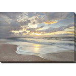 Long Walks on The Beach Canvas Wall Art - 30 X 45