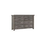 Dahlia 8 Drawer Dresser - Grey