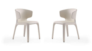 Kediri Dining Chair Set of 2 - Cream