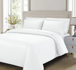 Cotton House 3-Piece King Bamboo Duvet Cover Set - White