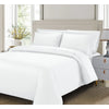 Cotton House 3-Piece Queen Bamboo Duvet Cover Set - White