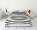 Cotton House 3-Piece King Duvet Cover Set - Bold Stripes