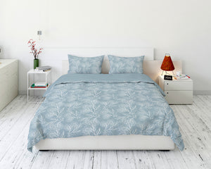 Cotton House Twin Duvet Cover Set - Serene Blooms