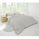 Cotton House 3-Piece Full Duvet Cover Set - Silver