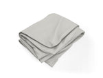 Cotton House Twin Duvet Cover Set - Silver