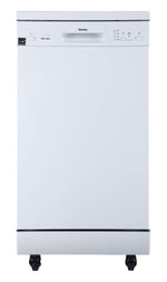 Danby White 18″ Portable Dishwasher - DDW1805EWP