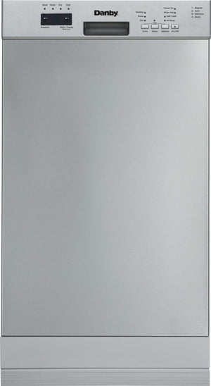 Danby Stainless Steel 18" Wide Built-in Dishwasher - DDW18D1ESS