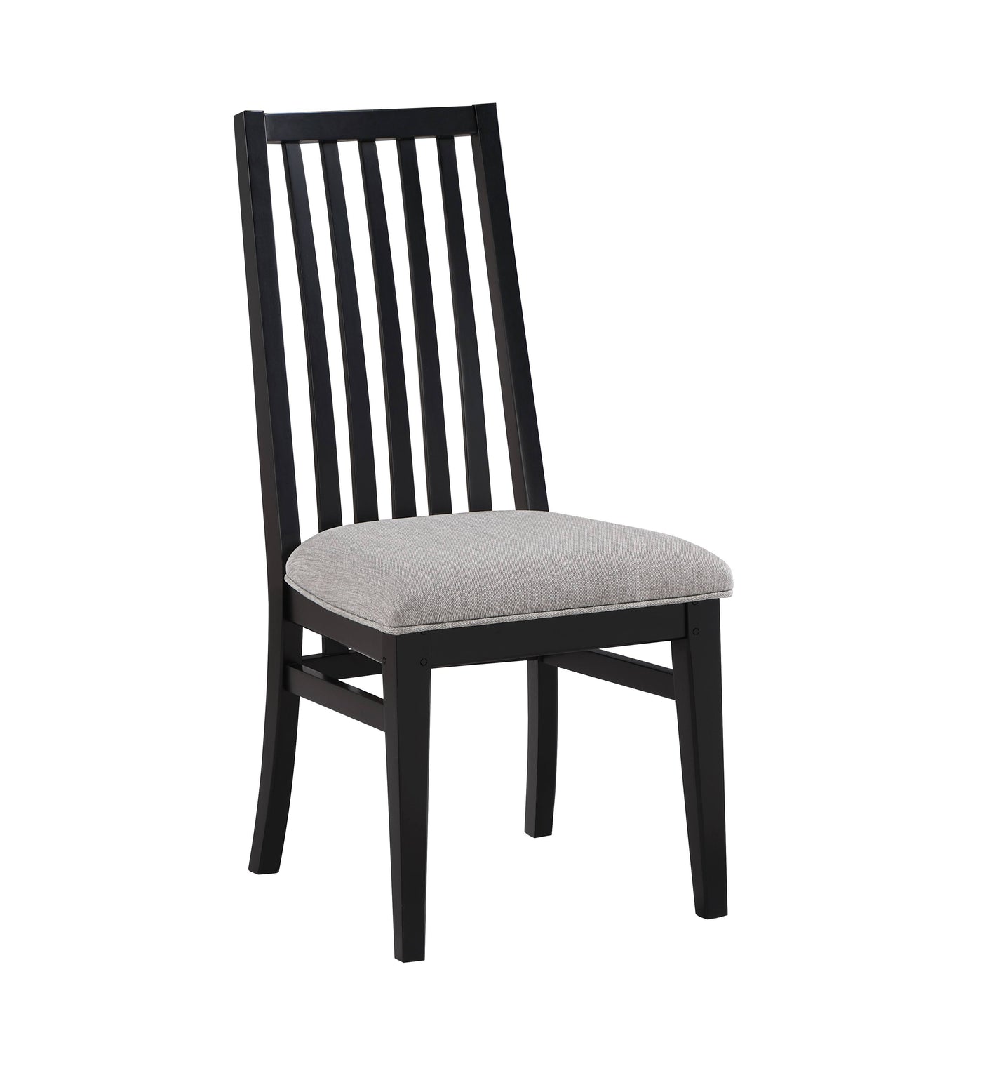 Isadora 5-Piece Dining Set - Black, Grey
