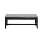 Isadora Storage Bench - Black, Grey
