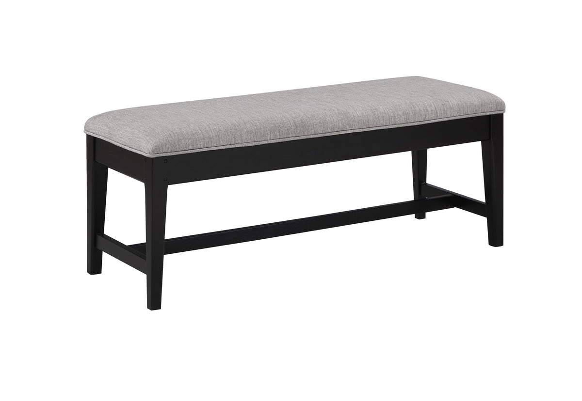 Isadora Storage Bench Black, Grey Leon's