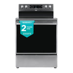 Hisense Stainless Steel Range True Convection with 11 Baking Programs Including Air Fry (5.8 Cu. Ft) - HBE3501CPS