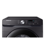 Samsung Black Stainless Steel Front-Load Washer (5.2 cu. ft.) & Black Stainless Steel Electric Dryer (7.5 cu. ft.) - WF45T6000AV/A5/DVE45T6005V/AC