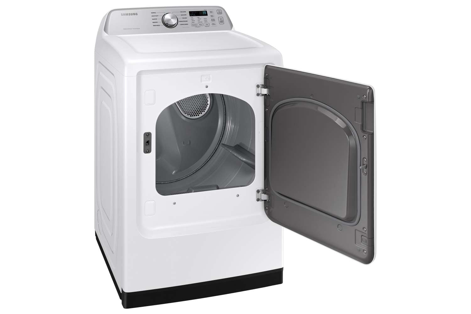 Samsung White Top Load Washer with Agitator and SmartThings (5.3 Cu.Ft) & White Electric Dryer with SmartThings (7.4 Cu.Ft) - WA46CG3505AWA4/DVE47CG3500WAC