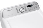 Samsung White Electric Dryer with SmartThings (7.4 Cu.Ft) - DVE47CG3500WAC