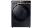 Samsung Black Stainless Steel Front Load Dryer with Steam Sanitize (7.5cu.ft.) - DVE50BG8300VAC
