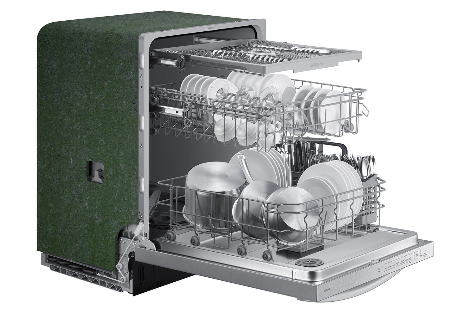 Samsung Stainless Steel 3rd Rack Dishwasher - DW80CG4051SRAA